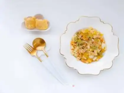 Make Cod gold pasta step 16