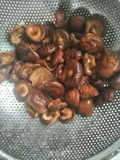 Make Chicken stew mushrooms step 2