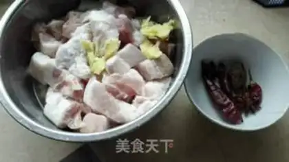 Make Red meat step 0