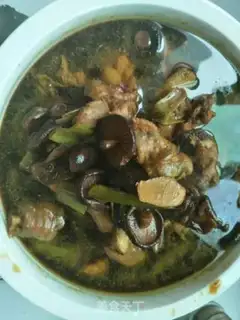 Make Chicken stew mushrooms step 7