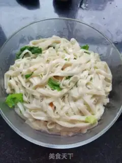 Make Mocked egg noodles step 7