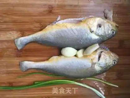 Make Red-burned yellow fish step 0