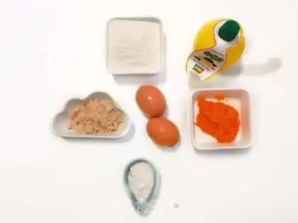 Make Carrot pine rice cake step 0