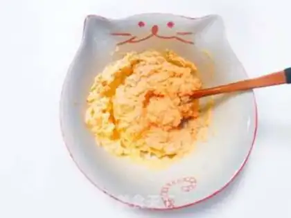 Make Carrot pine rice cake step 2