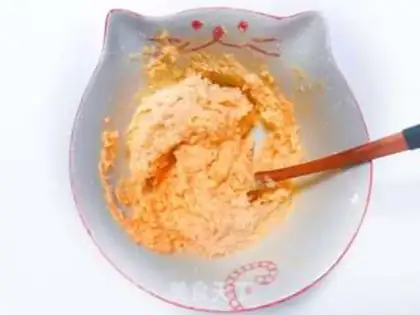 Make Carrot pine rice cake step 4