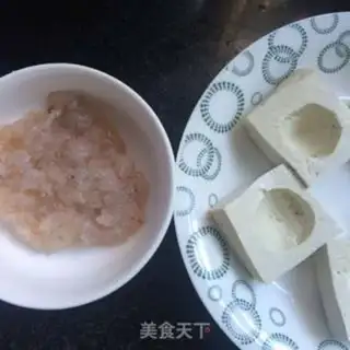 Make Tofu shrimp ball step 2