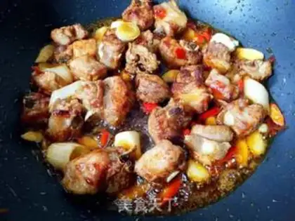 Make Sour chili roast ribs step 9