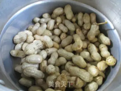 Make Plum peanuts step 1