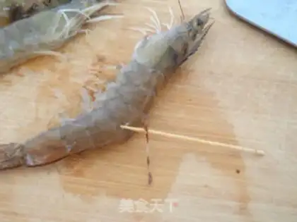 Make Shrimp string step 1