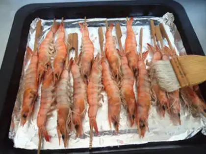 Make Shrimp string step 8