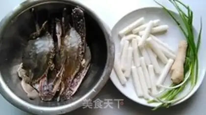 Make Crab-burned pastry step 0