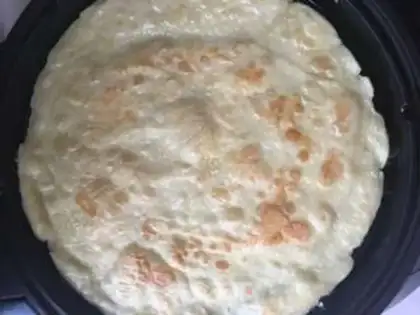 Make Egg pancakes step 4