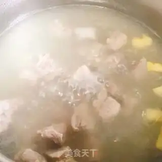 Make Corn steak soup step 2