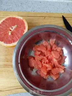Make The red grapefruit milk freeze step 0