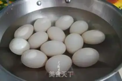 Make Homemade duck eggs step 5