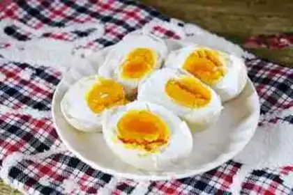 Make Homemade duck eggs step 6