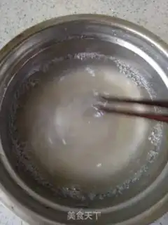Make The red grapefruit milk freeze step 4