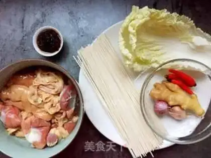 Make Chicken noodles step 0