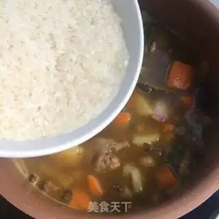 Make Chicken-legged rice step 8