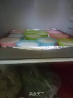 Make The red grapefruit milk freeze step 9