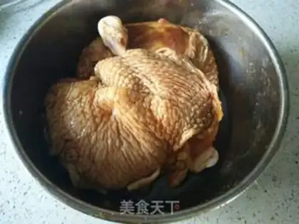 Make Burn chicken legs step 1