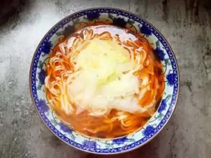 Make Chicken noodles step 17