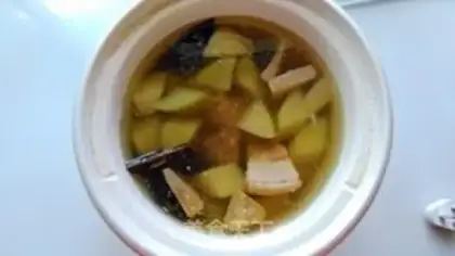 Make The radish seaweed soup step 6