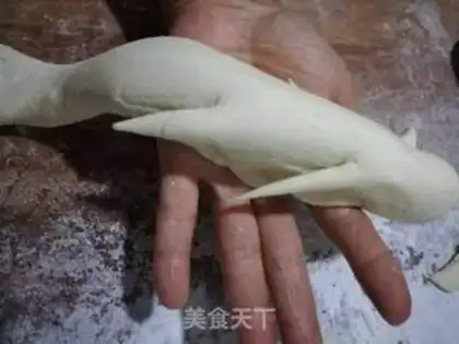 Make Double fish step 11