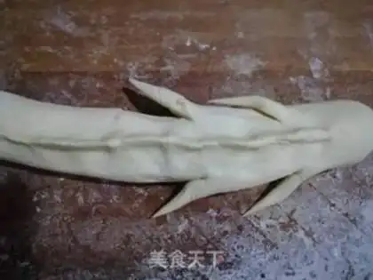 Make Double fish step 12