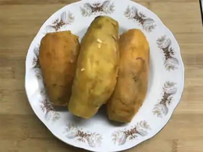 Make Homemade red potato dry step 2