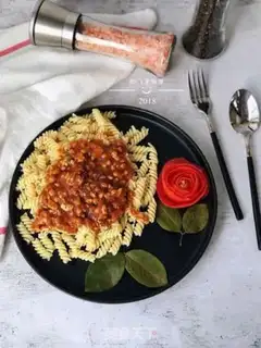 Make Tomato sauce pasta step 12