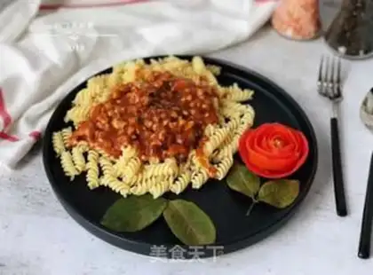 Make Tomato sauce pasta step 14