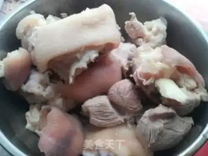 Make Pig-legged ginger an egg step 5