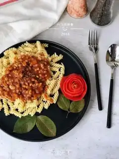 Make Tomato sauce pasta step 15