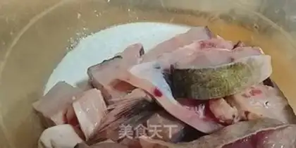 Make Tofu fried fish step 3