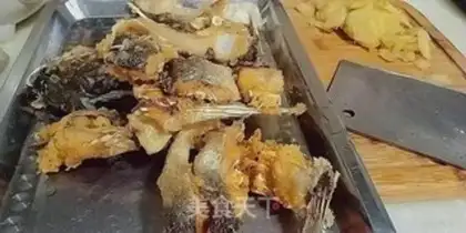 Make Tofu fried fish step 6