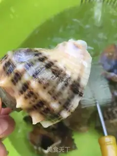 Make Ginger conch step 1