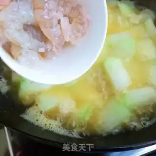 Make Shrimp melon soup step 7