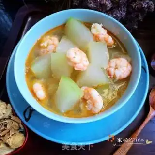 Make Shrimp melon soup step 8