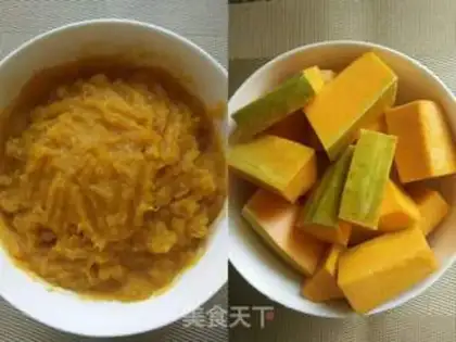 Make Pumpkin buns step 0