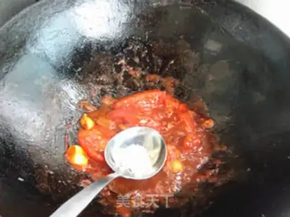 Make Tomato with fish step 7
