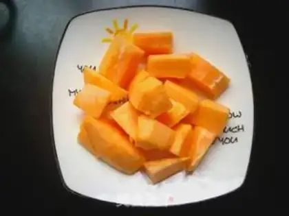 Make Sweet papaya step 0