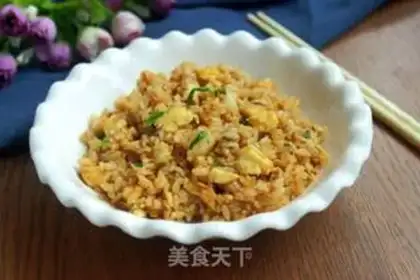 Make Soy sauce, fried rice step 8