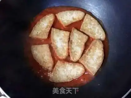 Make A flower tofu step 11