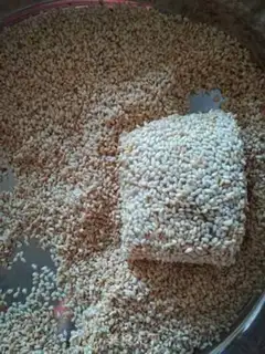 Make Homemade soy cake step 7