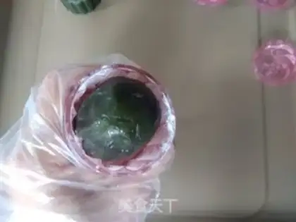 Make Peach Mountain Mooncake step 4