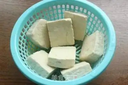 Make Fried tofu step 1