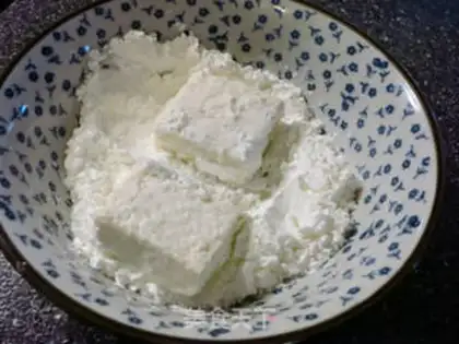 Make Pineapple sweet tofu step 2