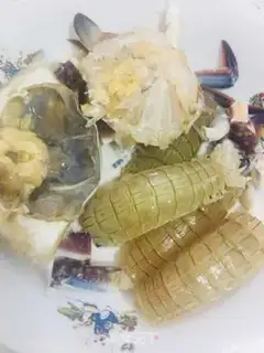Make Fast-food crab congee step 2