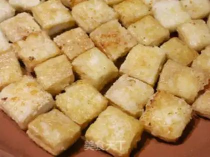 Make Pineapple sweet tofu step 3